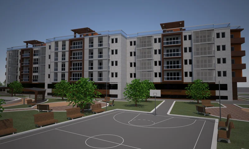 Building Complex Lyon - View 11